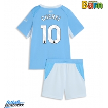 Manchester City Rayan Cherki #10 Hjemmedraktsett Barn 2026-27 Kortermet (+ Korte bukser)